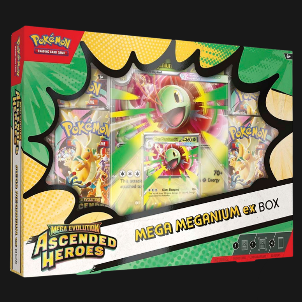 Ascended Heroes Mega Meganium ex Collection Box