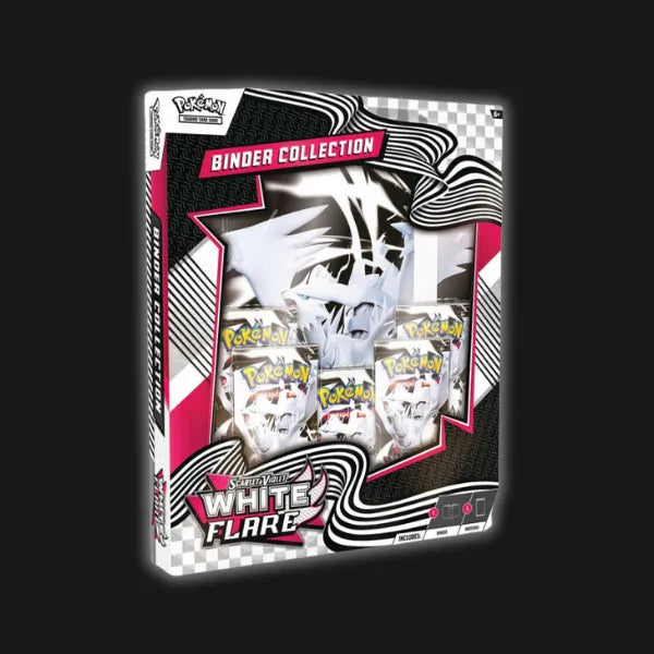 White Flare Binder Collection