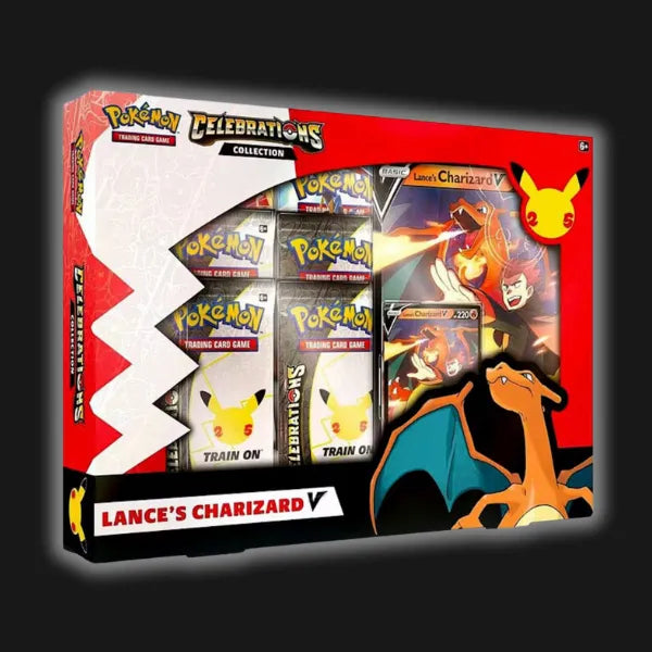 Celebrations Collection – Lance's Charizard V Box