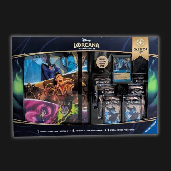 Disney Lorcana Trading Card Game (TCG) Villains Collector Set