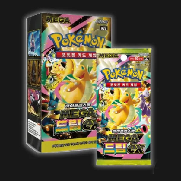 Pokémon Korean Mega Dream Ex Sealed Booster Box