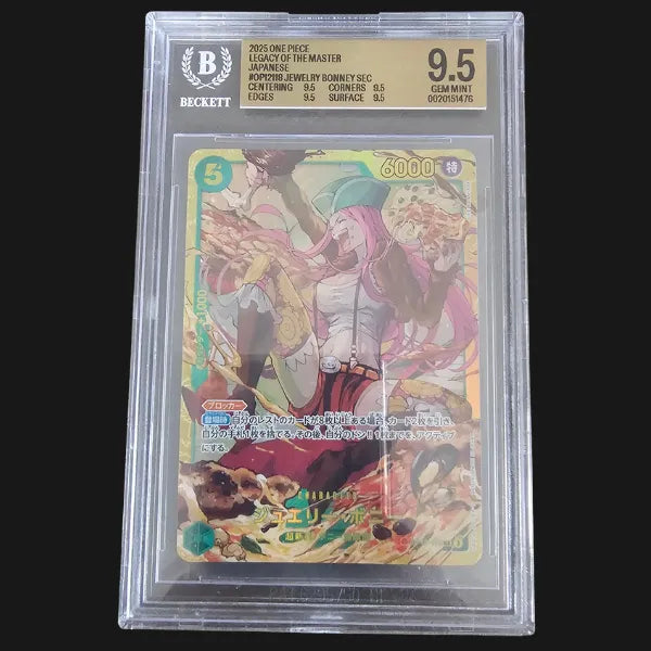 B BECKETT 2025 One Piece Legacy Of The Master Jewelry Bonney Sec