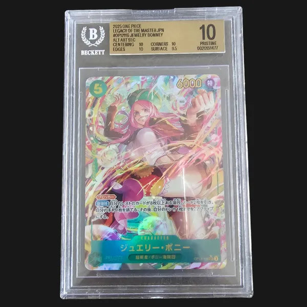 B BECKETT 2025 One Piece Legacy Of The Master